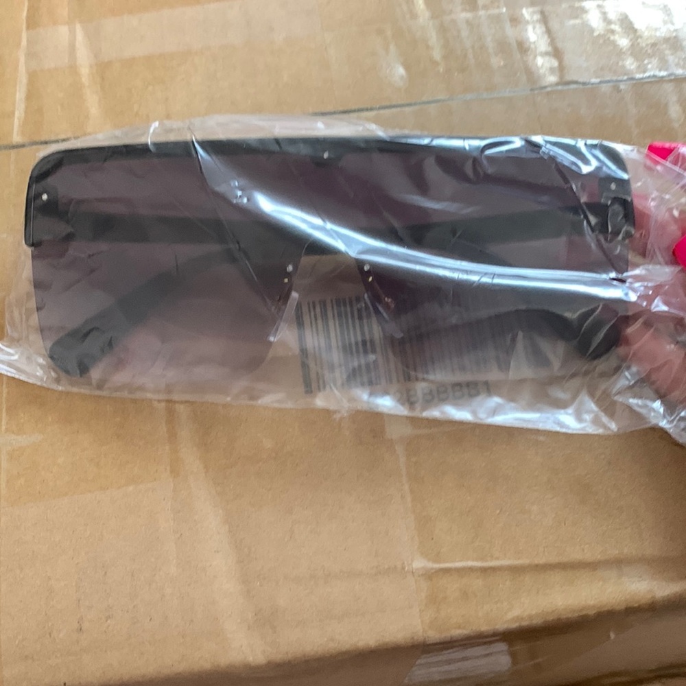 flat top shield fashion glasses